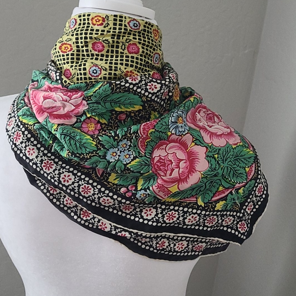 Vintage Silk Scarf - Picture 2 of 6